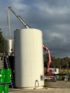 water tank transport